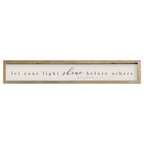 41x7 Thin Oak | Natural Canvas