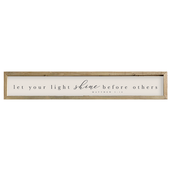 41x7 Thin Oak | Natural Canvas