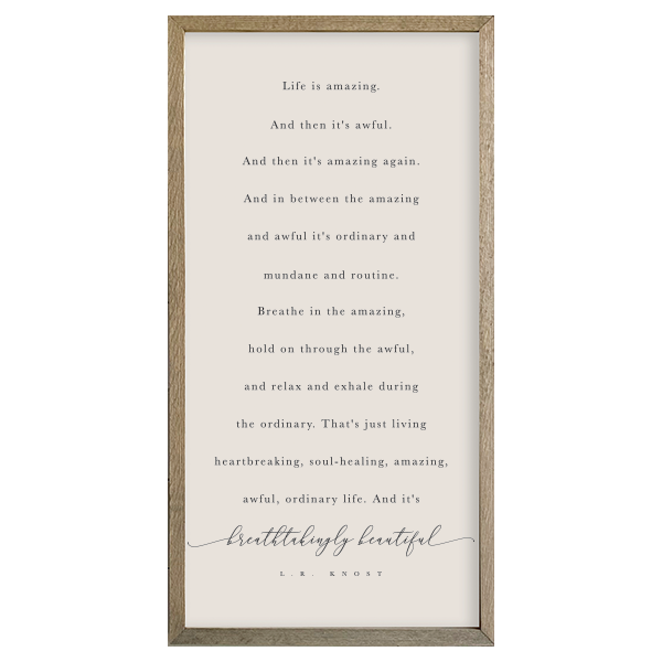 35x18 Thin Oak | Natural Canvas