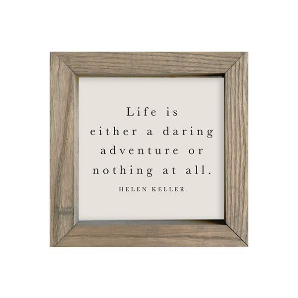 8x8 Thin Oak | Natural Canvas