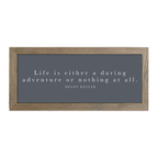 16x7 Thin Oak | Charcoal Canvas