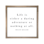 24x24 Thin Oak | White Canvas