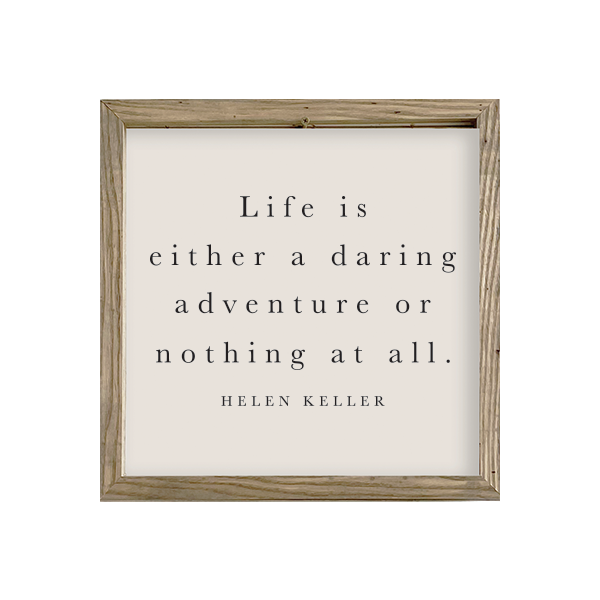 16x16 Thin Oak | Natural Canvas