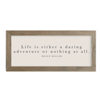 16x7 Thin Oak | Natural Canvas