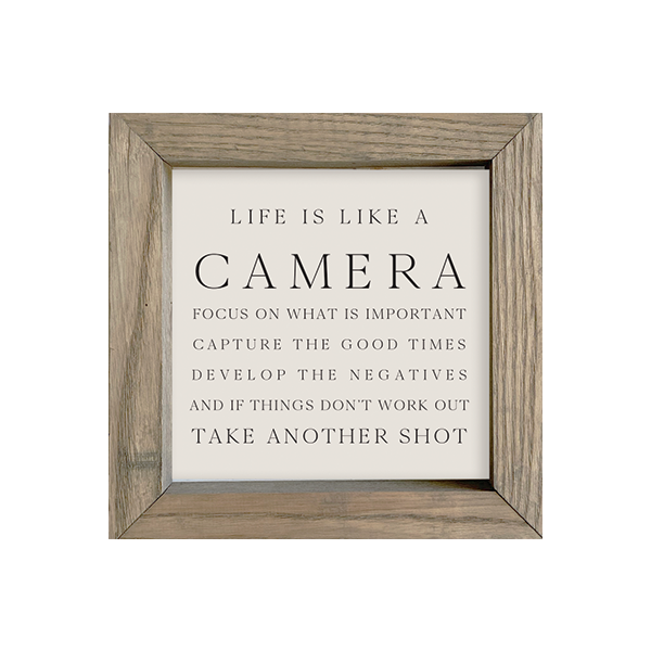 8x8 Thin Oak | Natural Canvas