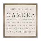 28x28 Thin Oak | Natural Canvas