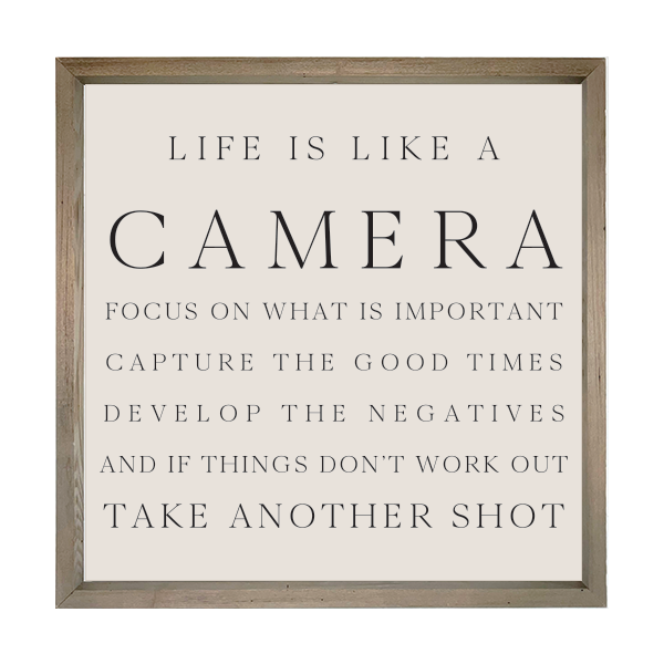 28x28 Thin Oak | Natural Canvas