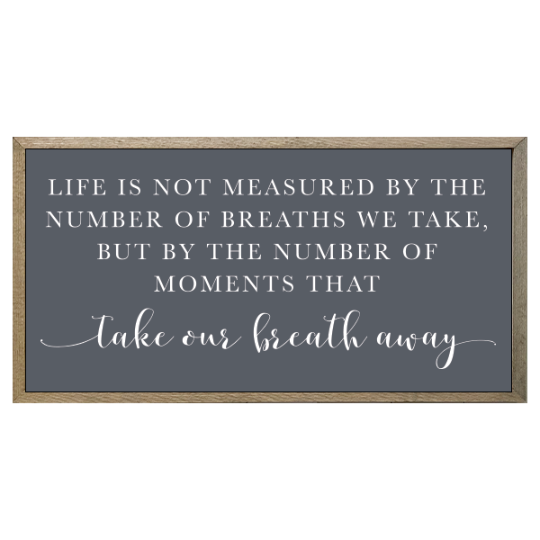 35x18 Thin Oak | Charcoal Canvas