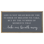 35x18 Thin Oak | Charcoal Canvas