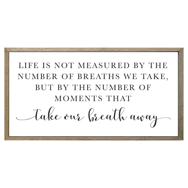 35x18 Thin Oak | White Canvas