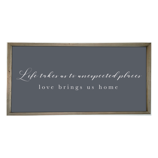 24x48 Thin Oak | Charcoal Canvas