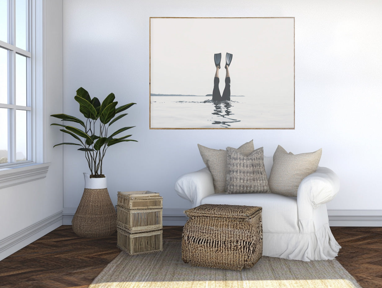 34x44 Hairline - Fins Up