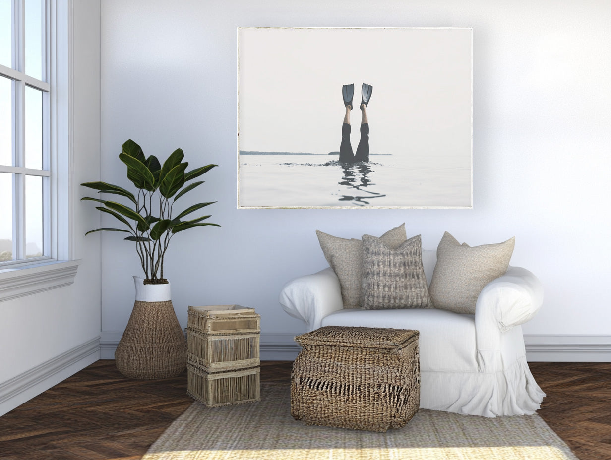 34x44 Hairline - Fins Up