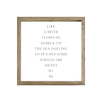 16x16 Thin Oak | White Canvas