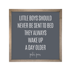 24x24 Thin Oak | Charcoal Canvas