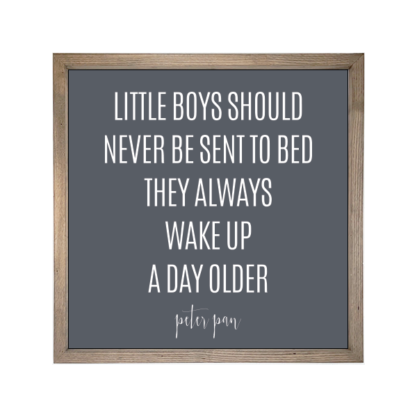 24x24 Thin Oak | Charcoal Canvas