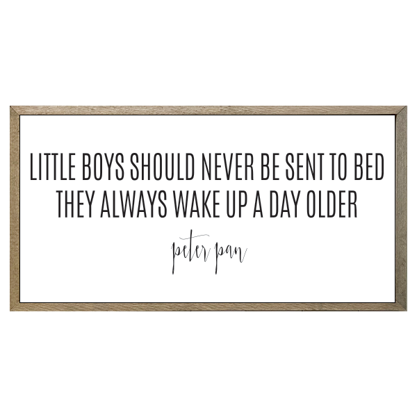 35x18 Thin Oak | White Canvas