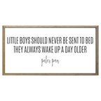 35x18 Thin Oak | White Canvas