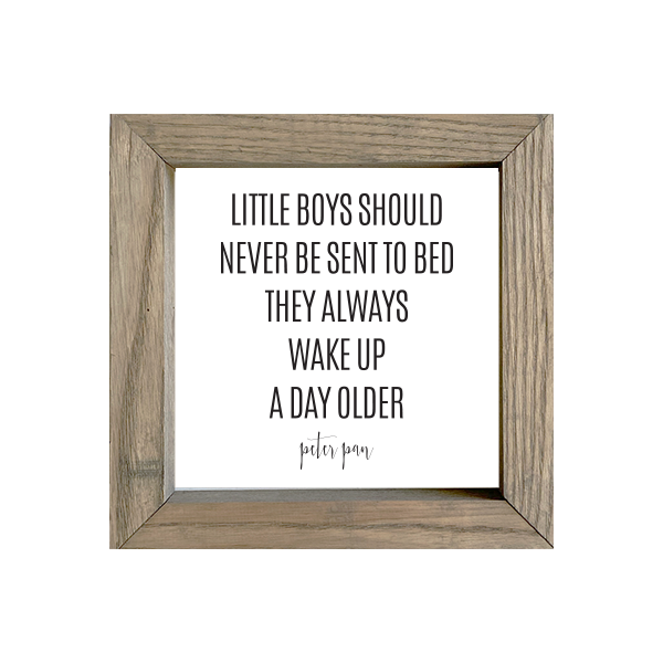 8x8 Thin Oak | White Canvas