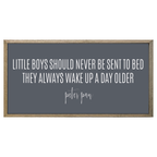 35x18 Thin Oak | Charcoal Canvas