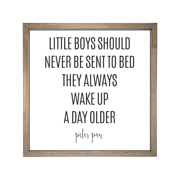 24x24 Thin Oak | White Canvas