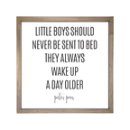 24x24 Thin Oak | White Canvas