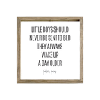 16x16 Thin Oak | White Canvas