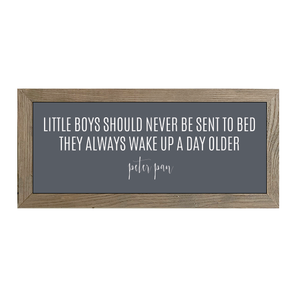 16x7 Thin Oak | Charcoal Canvas