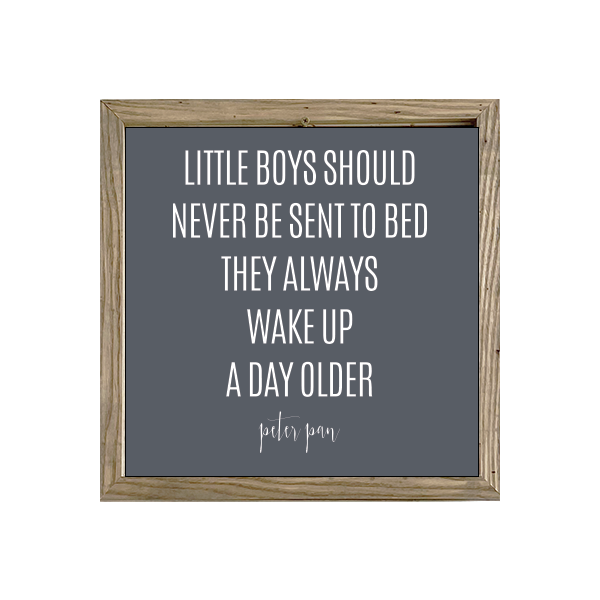 16x16 Thin Oak | Charcoal Canvas