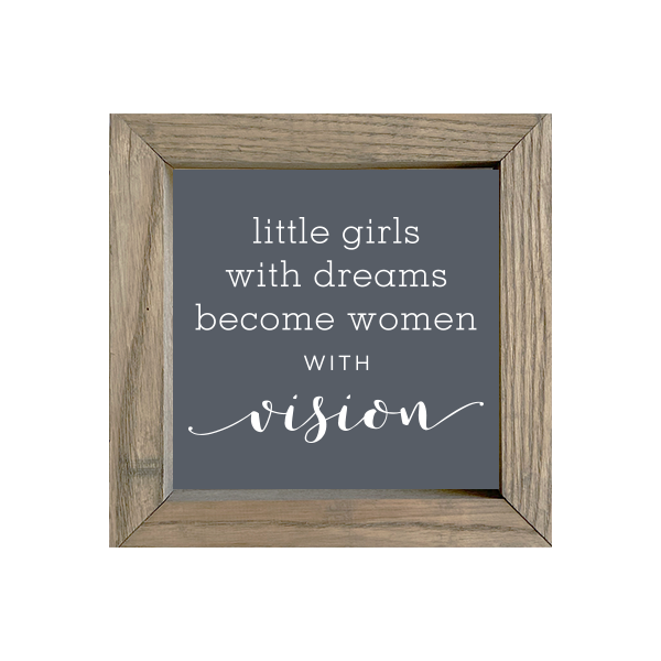 8x8 Thin Oak | Charcoal Canvas