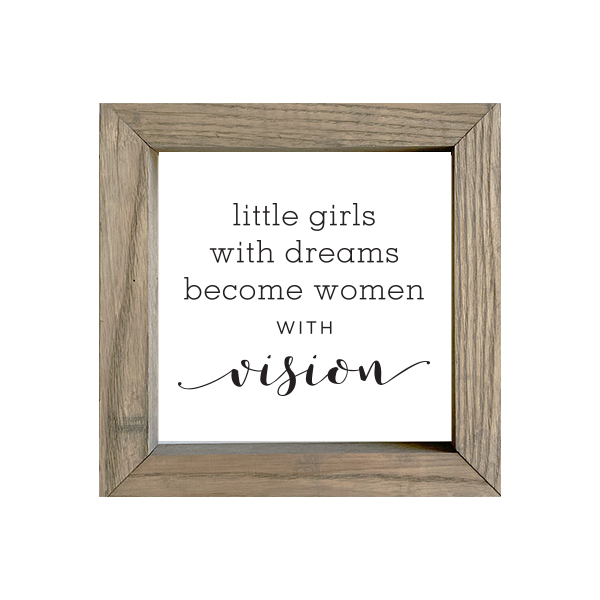 8x8 Thin Oak | White Canvas