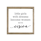 16x16 Thin Oak | White Canvas