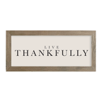 16x7 Thin Oak | Natural Canvas