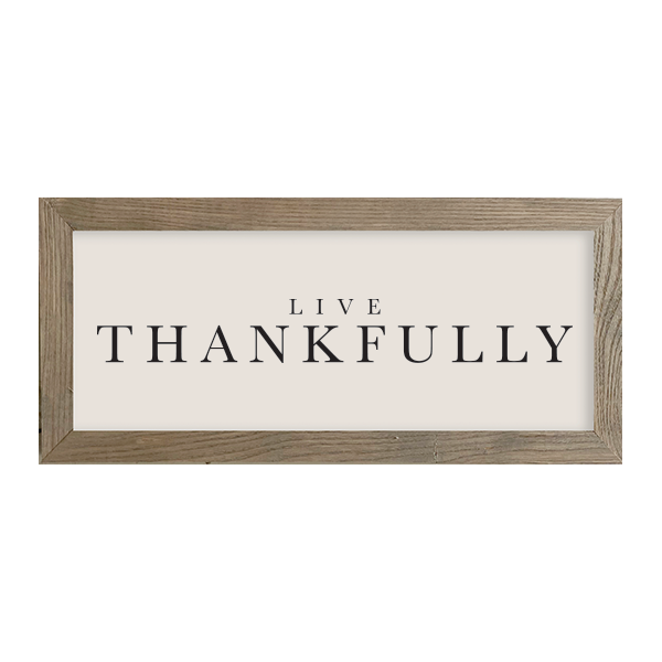 16x7 Thin Oak | Natural Canvas