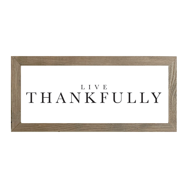 16x7 Thin Oak | White Canvas