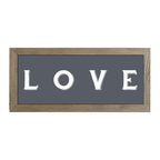 16x7 Thin Oak | Charcoal Canvas