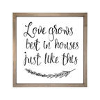 24x24 Thin Oak | White Canvas