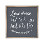 24x24 Thin Oak | Charcoal Canvas