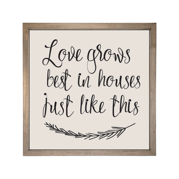 24x24 Thin Oak | Natural Canvas