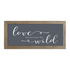 16x7 Thin Oak | Charcoal Canvas