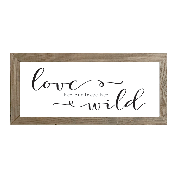 16x7 Thin Oak | White Canvas