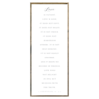 24x60 Thin Oak | Natural Canvas