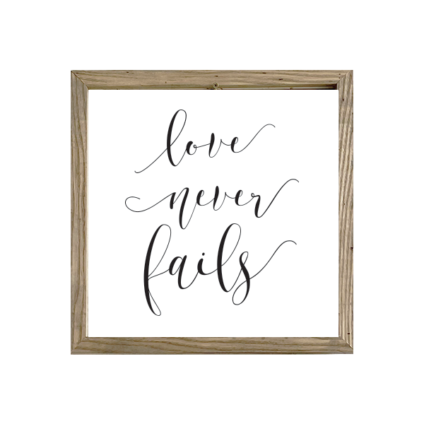 16x16 Thin Oak | White Canvas