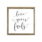 16x16 Thin Oak | White Canvas