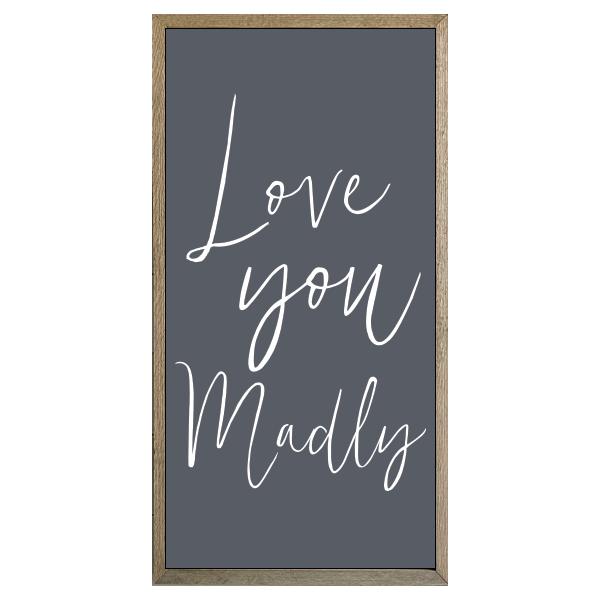 35x18 Thin Oak | Charcoal Canvas