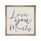 24x24 Thin Oak | Natural Canvas