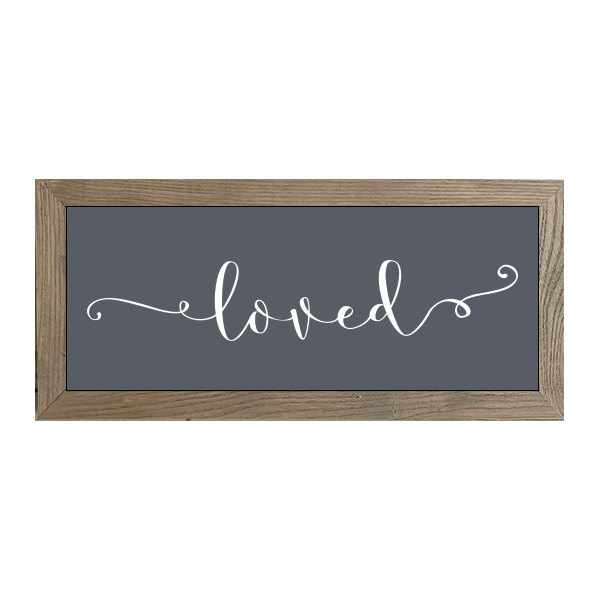 16x7 Thin Oak | Charcoal Canvas