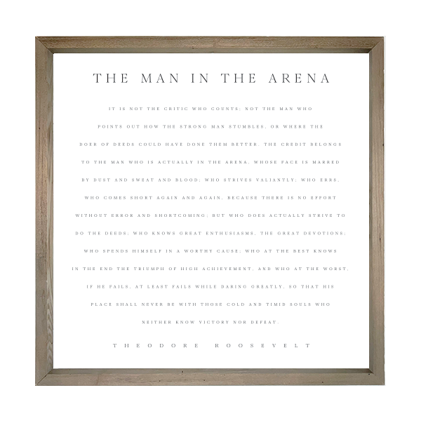 28x28 Thin Oak | Natural Canvas