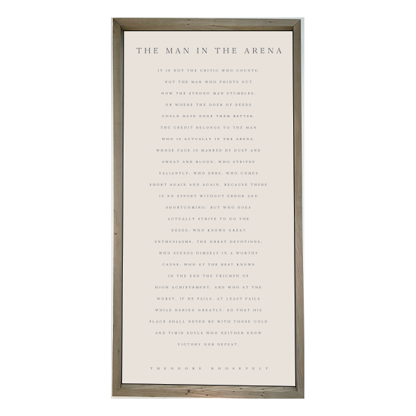 24x48 Thin Oak | Natural Canvas