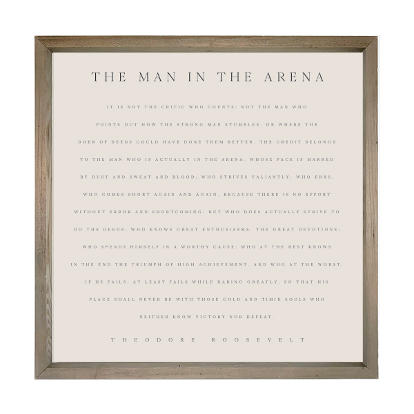 28x28 Thin Oak | Natural Canvas